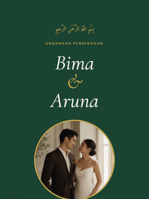 Preview Wedding Green Islamic